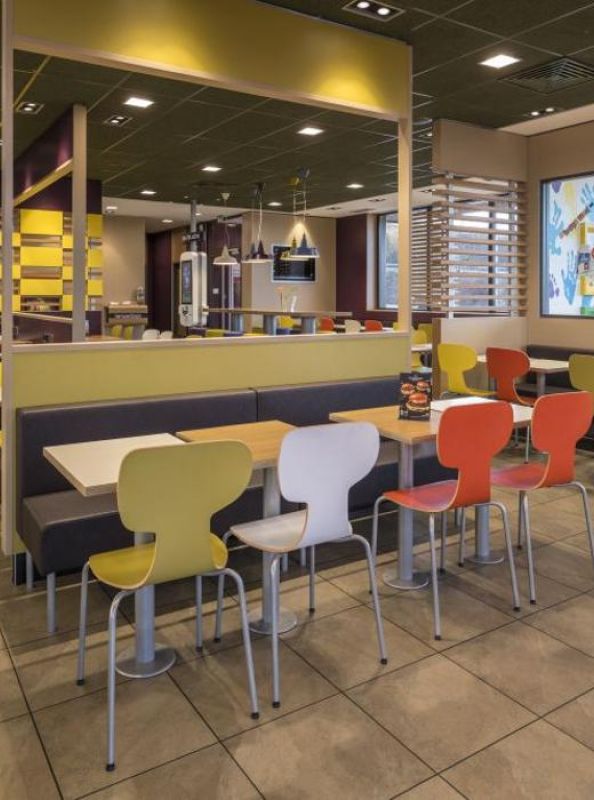 McDonald's Restaurant Markdorf von innen